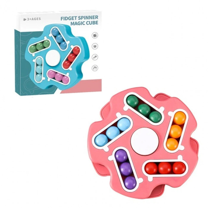 Головоломка антистрес Fidget Spinner Cube Red
