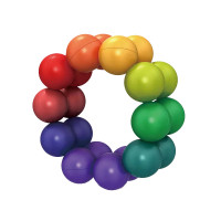 Головоломка антистрес Rainbow Puzzle Balls