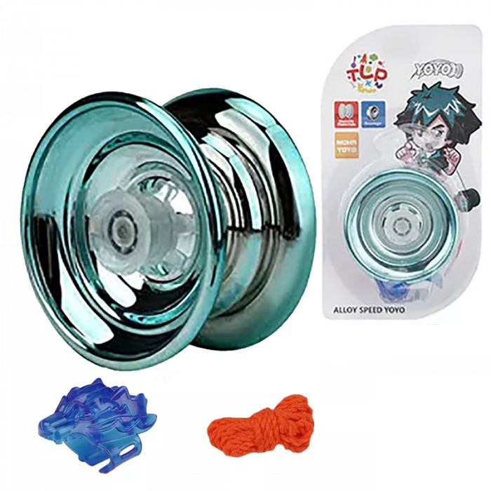 Іграшка Йо-Йо (Yo-Yo) металева для трюків Blue