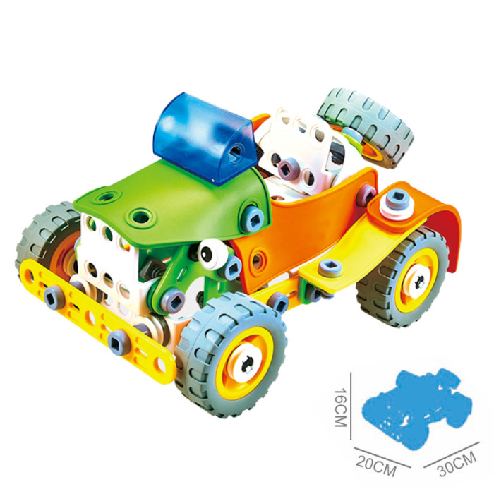 Конструктор Build&Play 5 в 1 Транспорт 164 ел. (J-7741)