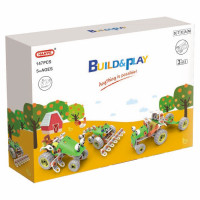 Конструктор Build&Play 3 в 1 Сільгосптехніка 147 ел. (J-7744)