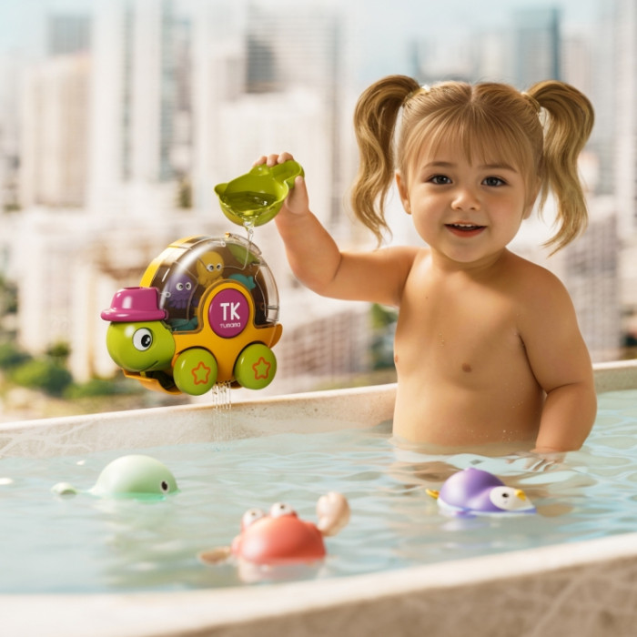 Іграшки для ванної Tumama водоспад Черепаха
