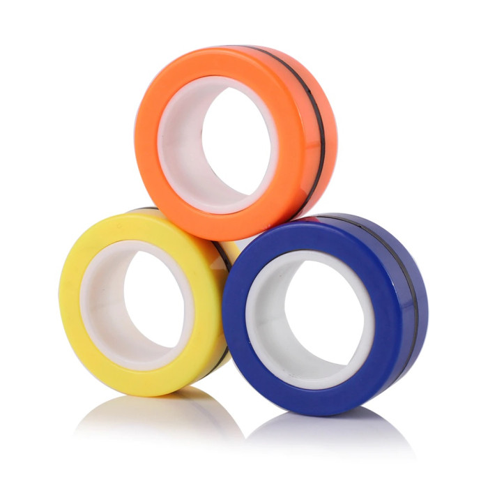 Антистрес іграшка магнітні кільця Finger magnetic rings