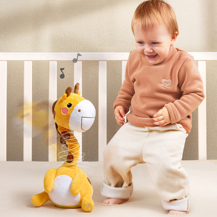 Інтерактивна іграшка танцюючий Жираф повторюшка