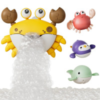 Іграшки для ванної Tumama Краб генератор мильних бульбашок