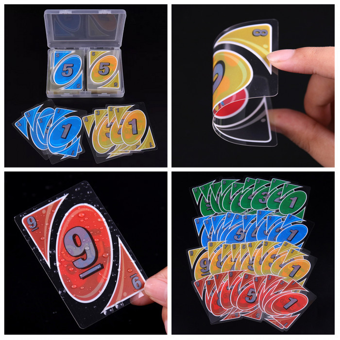 Настольная игра Уно (Uno H2O) Пластиковые карты