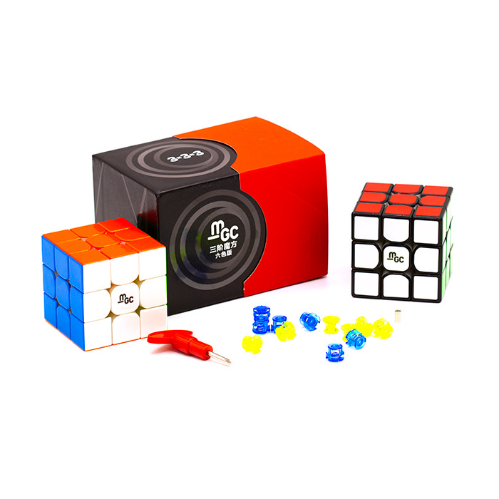Кубик Рубика 3х3 YJ MoYu MGC V2 Magnetic Черный