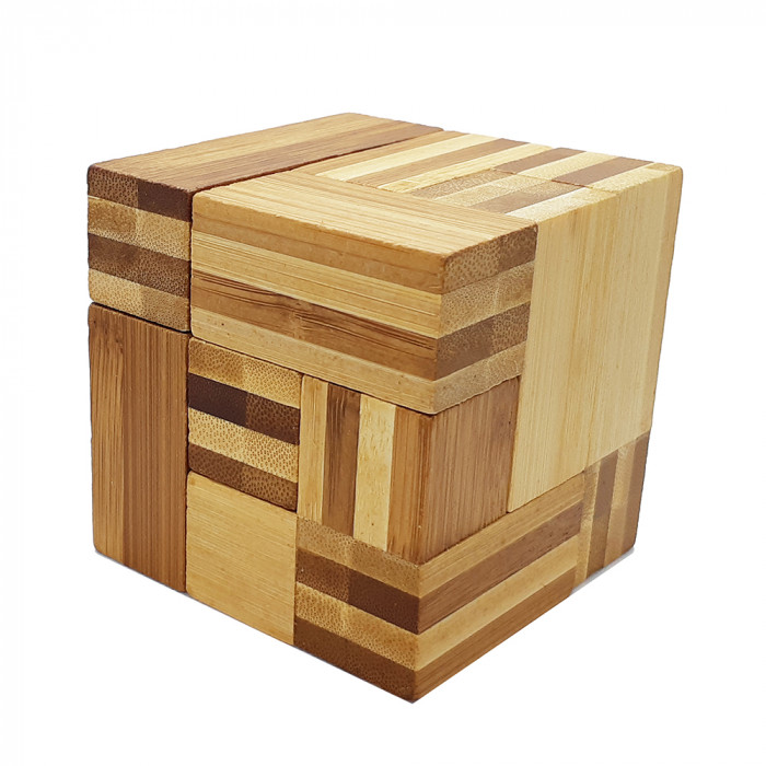 Головоломка из бамбука Кубики сома (Soma Cube)