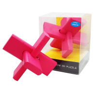 Дерев'яна головоломка Rainbow Подвійний хрест