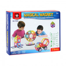 Магнітний конструктор Magical Magnet 71 ел.