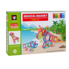 Магнітний конструктор Magical Magnet 55 ел.