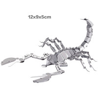3Д пазл из металла Скорпион