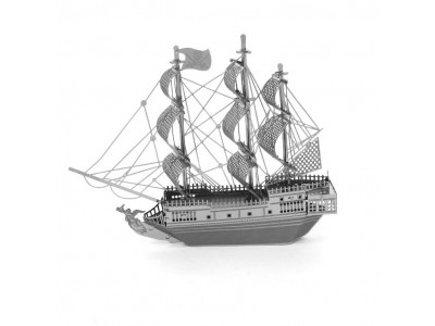 Сборка 3Д пазла из металла "Пиратский корабль"