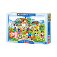 Пазл Castorland Білосніжка і 7 гномів 120 ел.