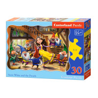 Пазл Castorland Білосніжка і сім гномів 30 ел.
