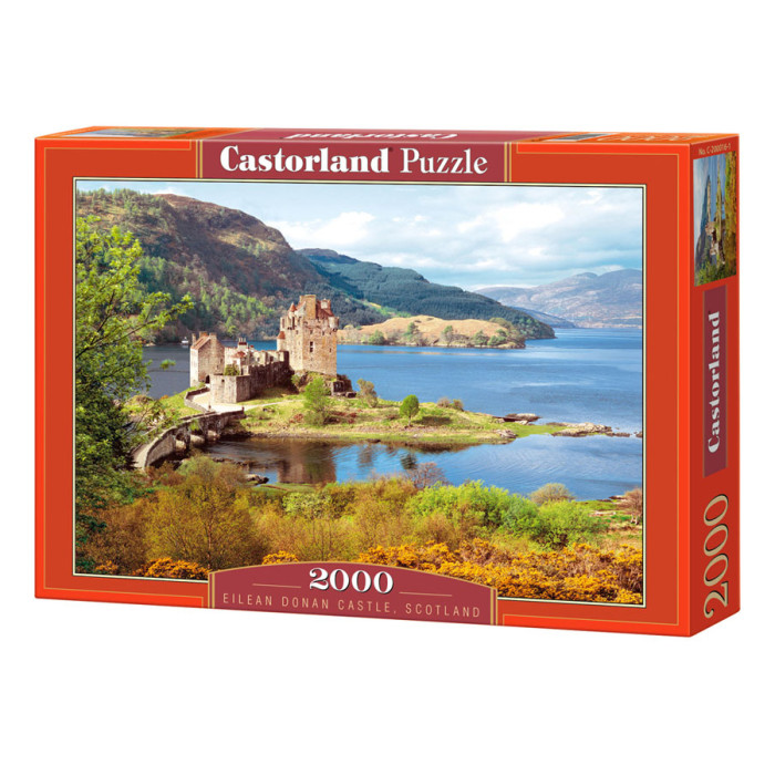 Пазл Castorland Замок Эйлен Донан 2000 эл.