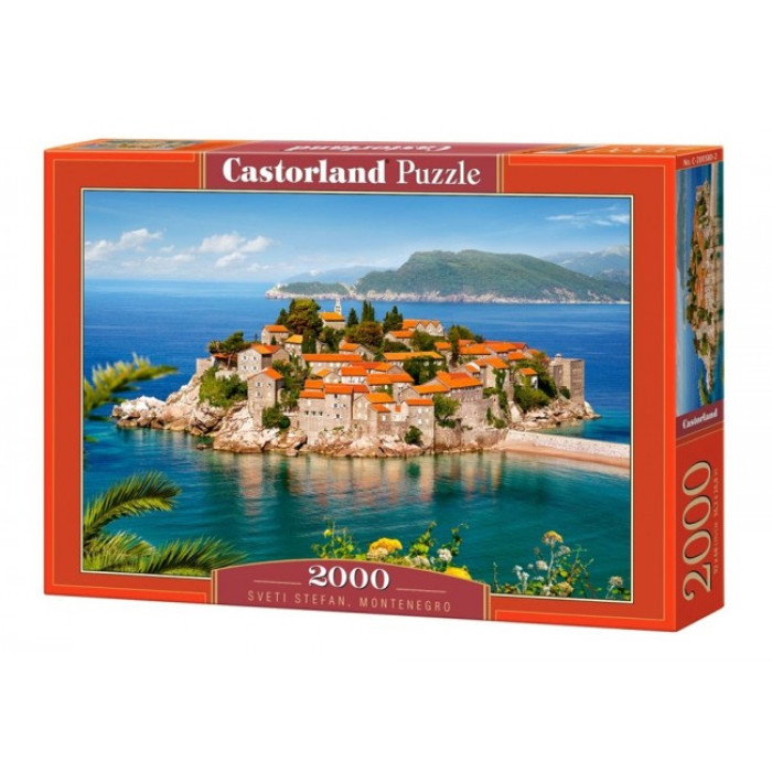 Пазл Castorland Светі-Стефан, Чорногорія 2000 ел.