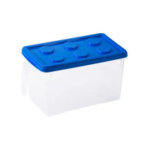 Контейнер (органайзер) для хранения Лего 8.6 л Синий