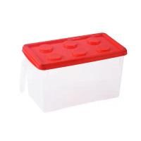 Контейнер (органайзер) для хранения Лего 8.6 л Красный