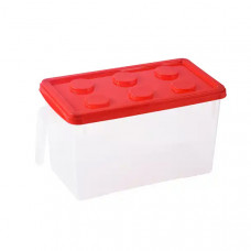 Контейнер (органайзер) для хранения Лего 8.6 л Красный